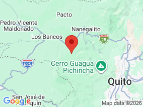 Map of Site Report: Mindo - Foothills, Ecuador